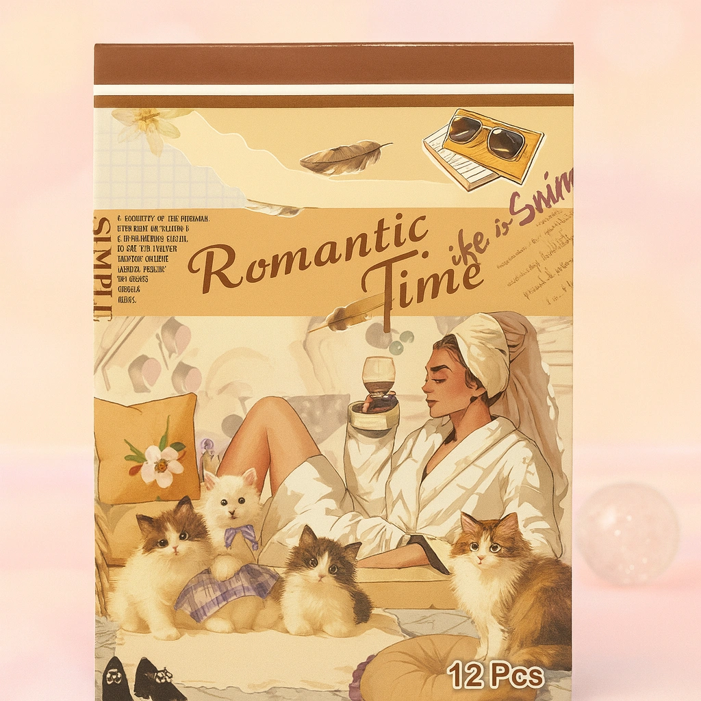 Romantic Time Sticker Book
